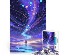 Puzzle 1000 pezzi per adolescenti Paesaggio onirico cosmico Vacanza a casa: uccidere il tempo Decorazioni e regali unici per la casa 70x100cm