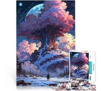 Puzzle 1000 pezzi per adolescenti Paesaggio onirico Giocattoli educativi per l'apprendimento Giochi per famiglie Decorazione d'arte per la casa 52x38cm