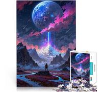Puzzle 1000 pezzi per adolescenti Paesaggio onirico per il giocattolo di sfida del gioco educativo Migliorare l'amore tra le coppie 38x26cm