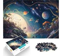Puzzle 1000 pezzi per adolescenti paesaggio spaziale pazzo Gioco impegnativo e gioco in famiglia Regalo di compleanno, regali, arte murale 75x50cm