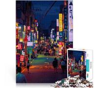 Puzzle 1000 pezzi per adolescenti Paesaggio urbano Antistress Vacanza in patria Uccidere il tempo Migliorare l'amore tra le coppie 38x26cm