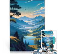 Puzzle 1000 pezzi per adolescenti Paesaggio V42 Giocattolo educativo intellettuale decomprimente è ideale come regalo per tutta la famiglia 52x38cm