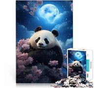 Puzzle 1000 pezzi per adolescenti Panda Mistico per il giocattolo di sfida del gioco educativo Giocattoli per la decorazione della casa 75x50cm