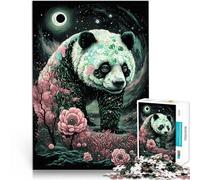 Puzzle 1000 pezzi per adolescenti Panda Mitico Antistress Vacanza in patria Uccidere il tempo Lista dei desideri con Babbo Natale 50x70cm