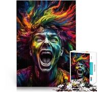 Puzzle 1000 pezzi per adolescenti Paranoia Giocattoli che creano dipendenza e sfidano l'intelligenza del cervello grande regalo 52x38cm
