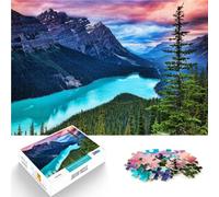 Puzzle 1000 pezzi per adolescenti Parco naturale di Canada Travel Giocattoli per l'intrattenimento in famiglia Ottimi regali e giocattoli 38x26cm
