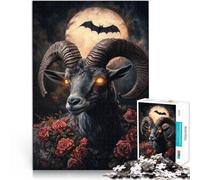 Puzzle 1000 pezzi per adolescenti Pecora sfortunata Difficile da completare ma divertente e umoristico Regalo di compleanno, regali, arte murale 52x38cm