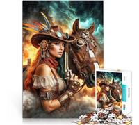Puzzle 1000 pezzi per adolescenti Personaggi dell'era del vapore Gioco intellettuale giocattolo Adatto per la decorazione del desktop 38x26cm