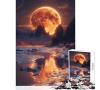 Puzzle 1000 pezzi per adolescenti pianeta scoperto giocattolo educativo regalo di compleanno per gioco educativo sfida educativa dimensioni 38x26cm