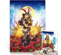 Puzzle 1000 pezzi per adolescenti Piccole rose di Tina Giocattoli educativi per l'apprendimento Giochi per famiglie Adatto alle coppie 38x26cm