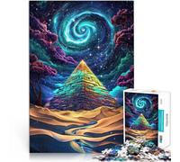 Puzzle 1000 pezzi per adolescenti Piramide Cosmica Giocattolo educativo intellettuale decomprimente Giocattoli per la decorazione della casa 52x38cm