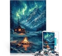 Puzzle 1000 pezzi per adolescenti pittura naturalistica nordica Giocattoli Giochi Educativi Antistress Adatto per la decorazione del desktop 75x50cm