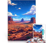 Puzzle 1000 pezzi per adolescenti Pixel art della natura dello Utah Gioco rompicapo Ogni pezzo è unico - Gioco divertente e stimolante per tutta la famiglia 52x38cm