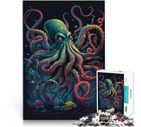 Puzzle 1000 pezzi per adolescenti Polpo maestoso Antistress Vacanza in patria Uccidere il tempo perché è ideale come regalo per tutta la famiglia 75x50cm