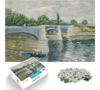 Puzzle 1000 pezzi per adolescenti Ponte della Grande Jette Per il divertimento in famiglia Ogni pezzo è unico - Gioco divertente e stimolante per tutta la famiglia 52x38cm