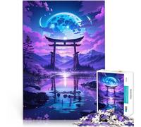 Puzzle 1000 pezzi per adolescenti Portale Torri Celesti Difficile da completare ma divertente e umoristico Interazione genitore-figlio 38x26cm