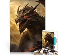 Puzzle 1000 pezzi per adolescenti Poster del drago Antistress Vacanza in patria Uccidere il tempo Decorazioni e regali unici per la casa 75x50cm