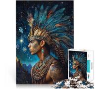 Puzzle 1000 pezzi per adolescenti Principe indiano Difficile da completare ma divertente e umoristico è ideale come regalo per tutta la famiglia 52x38cm