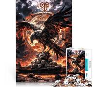 Puzzle 1000 pezzi per adolescenti Profezia del Corvo Mistico Giocattolo educativo antistress Decorazioni e regali unici per la casa 52x38cm