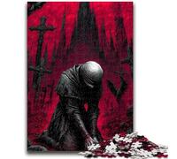 Puzzle 1000 pezzi per adolescenti, puzzle del guerriero misterioso, giochi educativi, decorazione per la casa, regalo di compleanno, regali, arte murale 38x26cm