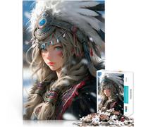 Puzzle 1000 pezzi per adolescenti Ragazza americana Antistress Vacanza in patria Uccidere il tempo Giocattoli per la decorazione della casa 38x26cm