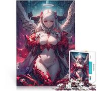 Puzzle 1000 pezzi per adolescenti Ragazza anime angelo sexy giochi divertenti per famiglie Migliorare l'amore tra le coppie 52x38cm