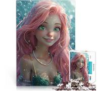 Puzzle 1000 pezzi per adolescenti Ragazza anime carina Difficile da completare ma divertente e umoristico regali per amici e familiari 52x38cm