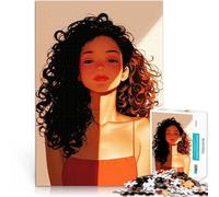 Puzzle 1000 pezzi per adolescenti Ragazza anime carina Giocattoli educativi per l'apprendimento Giochi per famiglie Opera d'arte 38x26cm