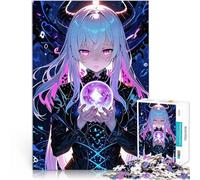 Puzzle 1000 pezzi per adolescenti Ragazza anime con cristallo Giocattoli di gioco impegnativi è ideale come regalo per tutta la famiglia 38x26cm