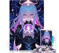 Puzzle 1000 pezzi per adolescenti Ragazza anime con cristallo Giocattoli di gioco impegnativi è ideale come regalo per tutta la famiglia 38x26cm