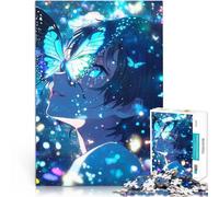 Puzzle 1000 pezzi per adolescenti Ragazza anime farfalla Antistress Vacanza in patria Uccidere il tempo Giocattoli per la decorazione della casa 75x50cm