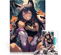 Puzzle 1000 pezzi per adolescenti Ragazza anime Giocattoli educativi per l'apprendimento Giochi per famiglie Ottimi regali e giocattoli 38x26cm