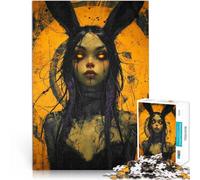 Puzzle 1000 pezzi per adolescenti Ragazza Diavolo Difficile da completare ma divertente e umoristico Collezione di artisti, Belle arti 75x50cm