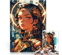 Puzzle 1000 pezzi per adolescenti Ragazza eroe Difficile da completare ma divertente e umoristico offerte come regali per tutta la famiglia 38x26cm