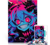 Puzzle 1000 pezzi per adolescenti Ragazza mostro anime Antistress Vacanza in patria Uccidere il tempo è ideale come regalo per tutta la famiglia 75x50cm