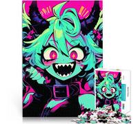 Puzzle 1000 pezzi per adolescenti Ragazza mostro anime Giocattoli educativi per l'apprendimento Giochi per famiglie Un'opera d'arte 38x26cm