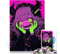 Puzzle 1000 pezzi per adolescenti Ragazza mostro anime Giocattolo educativo intellettuale decomprimente offerte come regali per tutta la famiglia 75x50cm