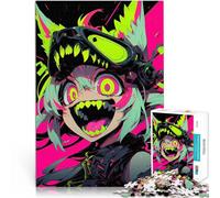 Puzzle 1000 pezzi per adolescenti Ragazza mostro anime per il giocattolo di sfida del gioco educativo Collezione di artisti, Belle arti 75x50cm