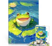 Puzzle 1000 pezzi per adolescenti Rana d'epoca Giocattolo educativo intellettuale decomprimente offerte come regali per tutta la famiglia 75x50cm