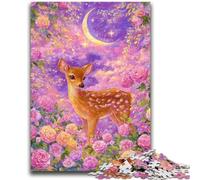 Puzzle 1000 pezzi per adolescenti, regali Anime Deer, difficili, duri, regali per amici e familiari, adatti per bambini di età compresa tra 50x75cm e 14 anni
