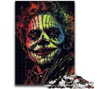 Puzzle 1000 pezzi per adolescenti, regali scheletro pagliaccio, difficili, regali per amici e familiari, adatti per bambini di età compresa tra 26x38cm