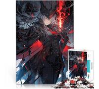 Puzzle 1000 pezzi per adolescenti Regina dei vampiri per il giocattolo di sfida del gioco educativo con poster abbinato e foglio di quiz 75x50cm