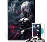 Puzzle 1000 pezzi per adolescenti Regina della Morte della Notte Vacanza a casa: uccidere il tempo è ideale come regalo per tutta la famiglia 38x26cm