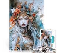Puzzle 1000 pezzi per adolescenti Regina d'inverno Antistress Vacanza in patria Uccidere il tempo Adatto per la decorazione del desktop 75x50cm