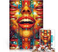 Puzzle 1000 pezzi per adolescenti Riflessi cosmici Giocattoli educativi per l'apprendimento Giochi per famiglie Regali di Babbo Natale segreto 38x26cm