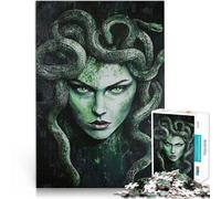 Puzzle 1000 pezzi per adolescenti Ritratto di Medusa in mosaico Giochi educativi Decorazione della casa Migliorare l'amore tra le coppie 38x26cm