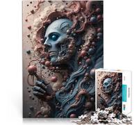 Puzzle 1000 pezzi per adolescenti Ritratto digitale surreale Allena il tuo cervello e le tue mani offerte come regali per tutta la famiglia 38x26cm
