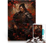 Puzzle 1000 pezzi per adolescenti Samurai Aiuta il cervello ad allenare i giocattoli che creano dipendenza per coltivare la pazienza grande regalo 75x50cm