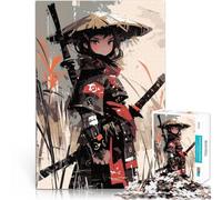 Puzzle 1000 pezzi per adolescenti Samurai Giocattoli che creano dipendenza e sfidano l'intelligenza del cervello Ottimo regalo per i giochi 75x50cm