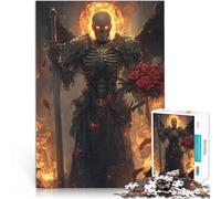 Puzzle 1000 pezzi per adolescenti Santa Morte Antistress Vacanza in patria Uccidere il tempo Migliorare l'amore tra le coppie 70x100cm